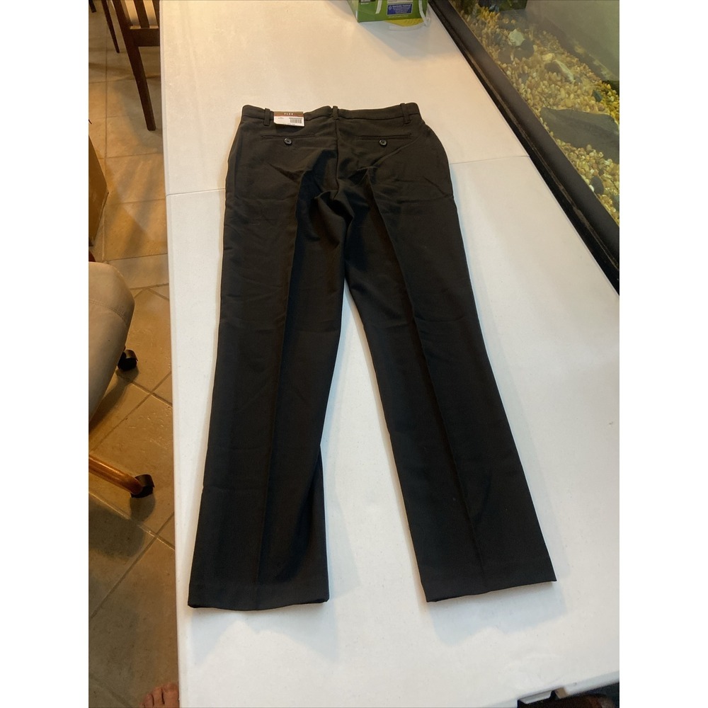 Van Heusen Boys Dress Pants Size 16 Husky Black